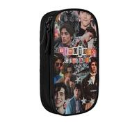 YINGD Timothee Chalamet Pencil Box Multipurpose Pencil Case Cute Pouch Holder Box Game Pen Pouch Bag Organize for Home Office