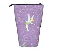 YINGD Tinkerbell Pencil Case Expandable Peanuts Organizer Bags Retractable Cute Large Capacity Boy Girl Stationery Pouch Lightweight for School Office cv158