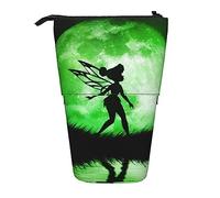 YINGD Tinkerbell Pencil Case Expandable Peanuts Organizer Bags Retractable Cute Large Capacity Boy Girl Stationery Pouch Lightweight for School Office SH47