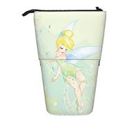 YINGD Tinkerbell Pencil Case Expandable Peanuts Organizer Bags Retractable Cute Large Capacity Boy Girl Stationery Pouch Lightweight for School Office cv79