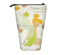 YINGD Tinkerbell Pencil Case Expandable Peanuts Organizer Bags Retractable Pen Case Cute Large Capacity Boy Girl Stationery Pouch Lightweight for School Office JI118