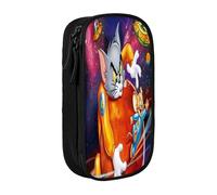 YINGD Tom Cat Jerry Pencil Box Multipurpose Pencil Case Cute Pouch Holder Box Game Pen Pouch Bag Organize for Home Office