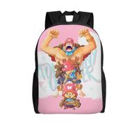 YINGD Tony Tony Chopper Versatile Backpack Washable casual style School Student Backpack Oxford Cloth Computer Bag Unisex-HXN3402