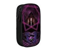 YINGD Tool Band Rock Sing Pencil Case Large Capacity Doublelayer Pen Bag School Stationery Pouch Pencil case Supplies Pencase ds