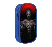 YINGD Tool Band Undertow Pencil Case Large Capacity Doublelayer Pen Bag School Stationery Pouch Pencil case Supplies Pencase ds A