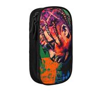 YINGD Travis Scott Pencil Case, Multipurpose Pencase,Large Capacity Durable Pencil Pouch Storage Pen Bag Organizer Stationery-pencilcase