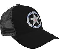 YINGD U.S. Marshal Service Badge Trucker Hat Mesh Baseball Snapback Cap for Men Or Women Outdoors