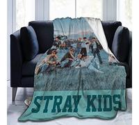 YINGD Ultra Soft Blanket Stray Kids Super Soft Micro Blanket With 3D Print Washable for Sofa Bed 100x125cm