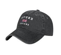 YINGD Unisex Baseball Cap Oxford England UK Flag Adjustable Baseball Cap Breathable Sun Hat for Adult Women and Men