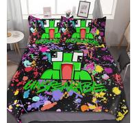 YINGD Unspeakable Bedding Set Twin SizeUnspeakable Unspeakable Duvet Cover for Boys Girls TeensSoft Comfortable Breathable Kid 3 Pcs with Zipper