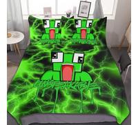 YINGD Unspeakable Bedding Set Twin SizeUnspeakable Unspeakable Duvet Cover for Boys Girls TeensSoft Comfortable Breathable Kid 3 Pcs with Zipper