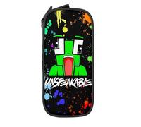 YINGD Unspeakable Big Capacity Pencil Case, Large Storage Pencil Pouch Pen Case Bag with Zipper, Pencil Case for School College Student Office Supplies Girl