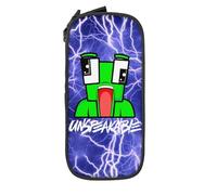 YINGD Unspeakable Big Capacity Pencil Case, Large Storage Pencil Pouch Pen Case Bag with Zipper, Pencil Case for School College Student Office Supplies Girl