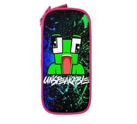 YINGD Unspeakable Big Capacity Pencil Case, Large Storage Pencil Pouch Pen Case Bag with Zipper, Pencil Caser