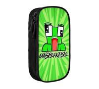 YINGD Unspeakable Pencil Case, Multipurpose Pencase,Large Capacity Durable Pencil Pouch Storage Pen Bag Organizer Stationery