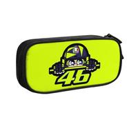 YINGD Valentino Rossi Pencil Case Large Capacity Pencil Holder Stationery Case Pen Bags Cute Boys Girls Kids Celebration Pink fg8hs92