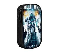 YINGD War of The Robots Pencil Case for Science Kits - Lab-Friendly Oxford Cloth with Leak-Proof Interior for Tools, Pens