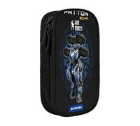 YINGD War of The Robots Pencil Case Multi-Functional Storage Bag - 2 Zipper Compartments & 8 Slots (Ideal for Daily Use)