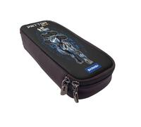 YINGD War of The Robots Pencil Case Travel-Friendly Leather Pen Case for Protection