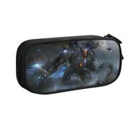 YINGD War of The Robots Pencil Case with Reflective Strips - Safe Night Use for Cyclists, Runners, Outdoor Enthusiasts