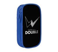 YINGD Wednesday Big Capacity Pencil Case, Large Storage Pencil Pouch with Zipper, Organizer Caser