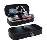 YINGD Wednesday Comdy Pencil Case Pen Bag Leather Makeup Cosmetic Bag Stationery Pencil Box-SYS443