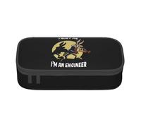 YINGD Wile E. Coyote and Road Runner Pencil Case Large Capacity Pencil Holder Stationery Case Pen Bag Cute Boys Girls