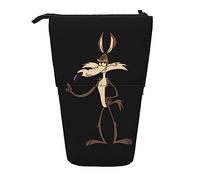 YINGD Wile E. Coyote Pencil Case Expandable Peanuts Organizer Bags Retractable Pen Case Cute Large Capacity Boy Girl Stationery Pouch Lightweight for School Office SH221