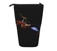 YINGD Wile E Coyote Pencil Case Expandable Peanuts Organizer Bags Retractable Pen Case Cute Large Capacity Boy Girl Stationery Pouch Lightweight for School Office cv115