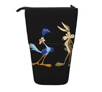 YINGD Wile E Coyote Pencil Case Expandable Peanuts Organizer Bags Retractable Pen Case Cute Large Capacity Boy Girl Stationery Pouch Lightweight for School Office JI107