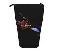 YINGD Wile E Coyote Pencil Case Expandable Peanuts Organizer Bags Retractable Pen Case Cute Large Capacity Boy Girl Stationery Pouch Lightweight for School Office JI173