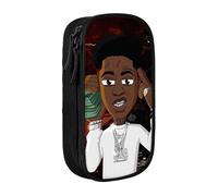 YINGD Youngboy Never Broke Again Pencil Case, Multipurpose Pencase,Large Capacity Durable Stationery Bag Organizer School Office Supplies-Pencilcase