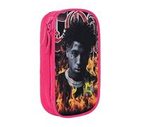 YINGD YoungBoy Never Broke Again Rapper Pencil Case Large Capacity Doublelayer Pen Bag School Stationery Pouch Pencil case Supplies Pen