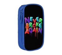 YINGD YoungBoy Never Broke Again Symbol Pencil Case Large Capacity Doublelayer Pen Bag School Stationery Pouch Pencil case Supplies Pen