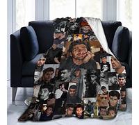 YINGD Zayn Malik Collage Blanket (3 Sizes), Warm, Lightweight & Cozy, Super Soft & Comfy Flannel Blanket, Fleece Blanket, Microfiber Anti-Pilling 125CM X 100CM