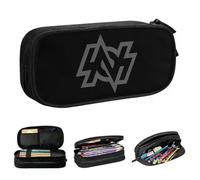 YINGD Zenless Zone Zero Wise Pencil Case Creative Pen Holder Bags for Student Big Capacity School Supplies Zipper Pencilcases