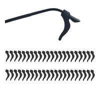 Yingfeng 14Pairs Eyeglass Ear Grip, Anti Slip Eyeglass Retainer, Premium Silicone Ear Hook, Never Worry About Missing Your Glasses or Sunglasses Again(black)