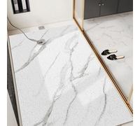 Yinghesheng Non-slip Bath Mats, Shower Mat, Non-Slip Shower Mat, Print PVC Non-Slip Mat, Bath Mat for Wet Areas, High Water Permeability,F,60x120cm