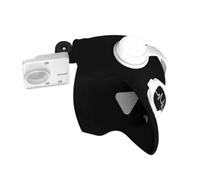 YINGhhh 360 Adjustable Motorcycle Helmets Phone Mount Waterproof Not Slip Design General Compatibility for All Models Bike Helmets Holder