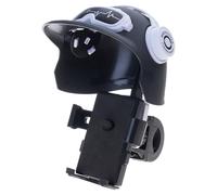 YINGhhh 360 Adjustable Motorcycle Helmets Phone Mount Waterproof Not Slip Design General Compatibility for All Models Bike Helmets Holder