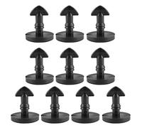 YINGhhh Car Body Retainer Clips for Fastener Auto License Plate Push Pin Rivets Door Trim Door Panel Liner Clamp 10x Rear Bumper Tow Cover Clips