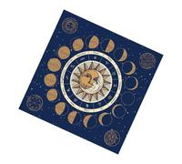 YINGhhh Divinations Tablecloth Card Mat Table Covers Astrological Oracles Pad Tarots Cloth Altars Cloth Board Game Pad Divination Cover