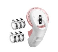 YINGhhh Household Embossing Label Maker Easy to Use Portable E975 Labelling Device for Print Prices Date Names Labelling Device Handheld Manual Press Label Printer for Print