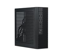 YINGhhh ITX Computer Case Desktop Industrial Control HTPC PC Server Chassis with 4 USB Port Desktop Chassis