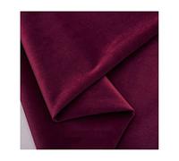 YINGJI Velvet Fabric Cotton Velvet Material Upholstery Fabric Soft Furnishings Background Cloth Sold by the Metre - 57"/146cm Wide Red Series(Color:Burgundy)