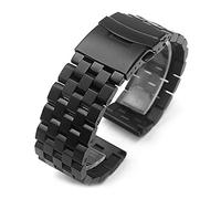 YINGO 22/20mm Watch Strap Is Compatible With The Original 3 Stainless Steel Metal Compatible With GT 2 Magic 2E Wristband(Black,22mm Universal)