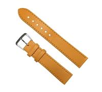 YINGO Plain Weave PU Leather Strap Watchband Watch Band New Candy Colors Clock Straps Compatible With Watches10MM 12MM 14MM 16MM 18MM 20MM(6,20)