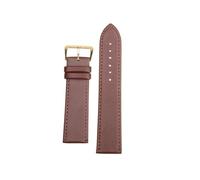 YINGO Plain Weave PU Leather Strap Watchband Watch Band New Candy Colors Clock Straps Compatible With Watches10MM 12MM 14MM 16MM 18MM 20MM(4,16)