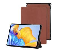 Yingphia Case for Fire H D 10 (13th Gen, 2023 Release)，Adjustable Angle PU Material Protective Case，Triangular Bracket with Automatic Wake-up/Sleep (Brown)