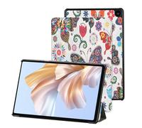 Yingphia Case for FM 11 (13th Gen, 2023)，Adjustable Angle PU Material Protective Case，Triangular Bracket with Automatic Wake-up/Sleep (Butterfly)